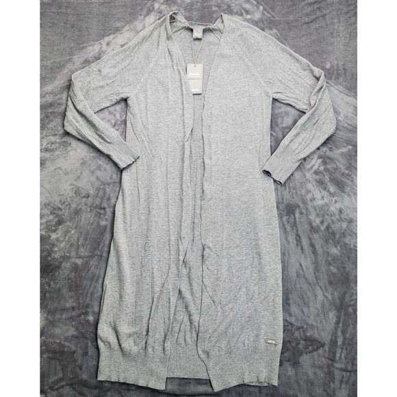 NWT Bench Urban Wear Womens Long Open Front Sweater Size Small - Picture 2 of 9